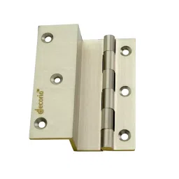Decorio L Hinge Brass 76.2 x 12.7 x 38.1 mm Size & 19 mm Hinge Thickness, 3100407.053-9