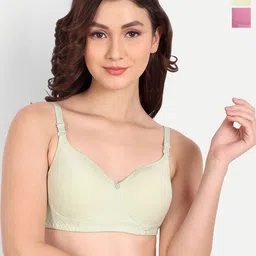 Liigne Pack Of 2 Full Coverage Lightly Padded Everyday Bra - All Day Comfort-31