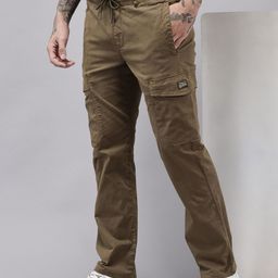 U.S. Polo Assn. Denim Co. Men Harold Straight Fit Cargo Trousers-image-16