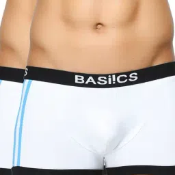 BASIICS by La Intimo White Striped Trunks (Pack of 2)-picture-39