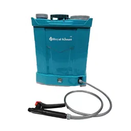 Royal Kissan 12 V/12Ah Agro Battery Oprated Double Motor Backpack Sprayer, RK-KPES-37