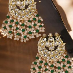 OOMPH Circular Drop Earrings-image-19