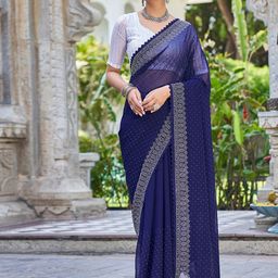 all about you Embellished Pure Georgette Saree-image-54