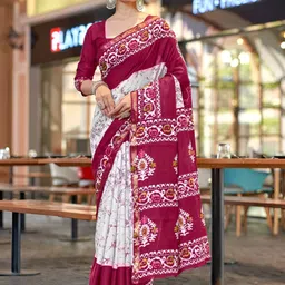 all about you Batik Printed Pure Cotton Saree-picture-26