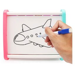 AKN TOYS Multi Function Educational 5 Side Learning Shelf With Triangle Toys Alphabet Blocks  - Multicolor ( Color May Vary) image 4