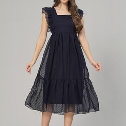 Jyoti Women Navy Blue Dresses-image-86