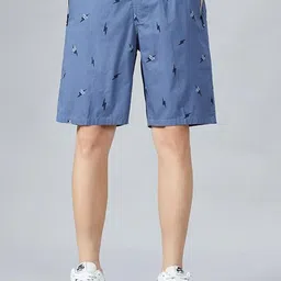 HERE&NOW Men Cotton Regular Fit Shorts-image-59