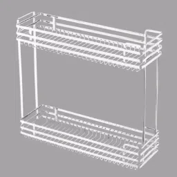 Olive Signature 200+200x535x430 mm SS.202 Grade Stainless Steel Detergent Pullout, 111 013 008 0-image-76