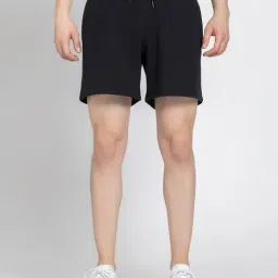 Adidas Originals Black Regular Fit Essentials Shorts-image-43