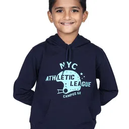CRAZYPENGUIN ELITE Boys Cotton Hooded Sweatshirt-15