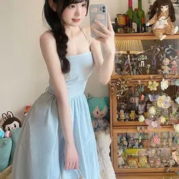 StyleCast Shoulder Straps Fit And Flare Maxi Dress-picture-13