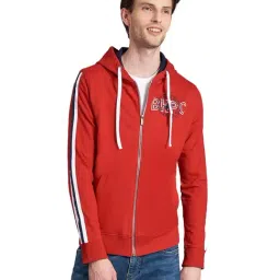Beverly Hills Polo Club Red Printed Hooded Sweatshirt-24