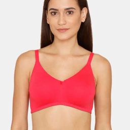 Zivame Red Non Wired Non Padded T-Shirt Bra-picture-11