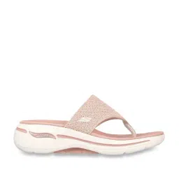Skechers Women's GO WALK ARCH FIT SANDAL - WEE Mauve Walking Shoes-26