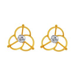 P.C. Chandra Jewellers 14k Gold Earrings for Women-image-59
