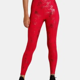 Puma  Red Printed Tights-image-83