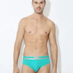 Vh Innerwear Green Cotton Regular Fit Briefs-image-93