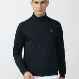 Van Heusen Flex Navy Regular Fit Jacket-picture-19