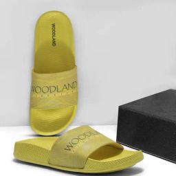 Woodland Women's Yellow Slides-picture-12