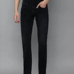 Louis Philippe Jeans Black Slim Fit Jeans-image-36