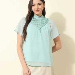 U.S. Polo Assn. Green Lace Top-31