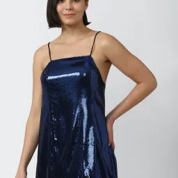 Forever 21 Navy A Line Dress-picture-43