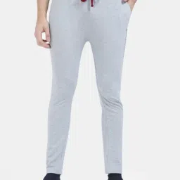 Masculino Latino Grey Cotton Regular Fit Trackpants-picture-37