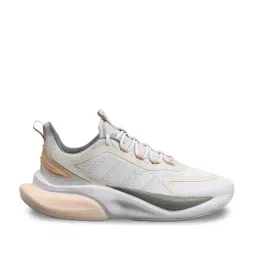 Adidas Women's AlphaBounce + White Running Shoes-image-4