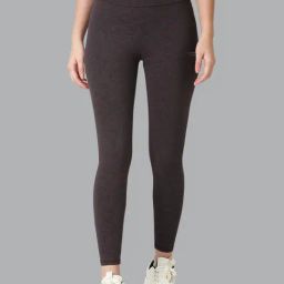 Van Heusen Elite Body Hug Fit Anti Bacterial Moisture Wicking Allover Print Leggings - After Dark-image-38