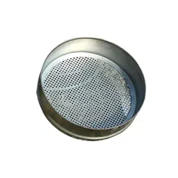 RELITECH 300 mm Dia. Galvanized Iron Frame Coarse Sieve with Steel Sheet Square Punching, CSGI-image-9