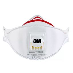 3M 9332+ Aura Disposable Respirator Face Mask (Pack of 10 Pcs)-7
