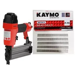 Kaymo 80 Series 16 mm Red and Black Pneumatic Stapler Gun Long With Brad Nails, NEO-PB18G50+BR18G15-picture-40
