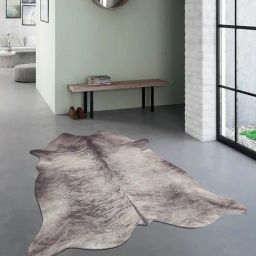 Obsessions Dark Brown Abstract Carpet - Medium-43