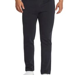 Octave Navy Blue Polyester Regular fit Solid Track Pants-image-66