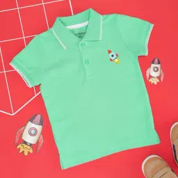 Pantaloons Baby Kids Cabbage Cotton Regular Fit T-Shirt-image-77