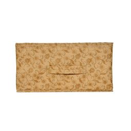 Kuber Industries Set Of 3 Beige Metallic Floral Printed Drawer Storage Organizer image 4
