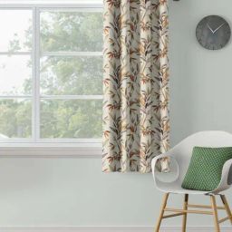 Ddecor Live Beautiful Gold Polyester Room Darkening Window Curtain-30