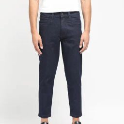 Rare Rabbit Blue Comfort Fit Solid Jeans-image-29