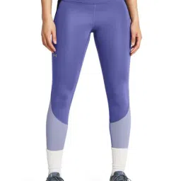 UNDER ARMOUR Purple Self Pattern Sports Tights-image-70