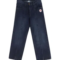MINI KLUB Girls Light Fade Flared Jeans-picture-29