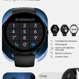 Boult Rover Pro 1.43" AMOLED Display, 1000Nits Brightness Smart Watch image 3
