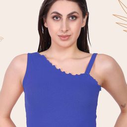 Moda Rapido Women Shoulder Straps Sleeveless Tank Crop Top-image-59