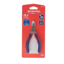 WORKPRO CR-V Steel Soft Grip Handle Mini Diagonal Plier, WP231096WE-image-2
