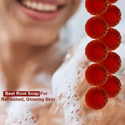 GROOVY Set Of 10 Beetroot Soap - 100 g Each image 2