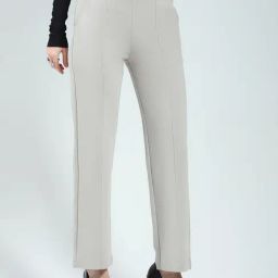 Monte Carlo Grey Viscose Solid Jeggings image 3