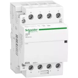 Schneider Electric Acti 9 iDT40 4 Pole 4NO 40 A Contactor, A9C24740-8