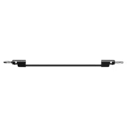 POMONA Stack-Up Banana Plug-Plug, 15A, 60V, Blk, B-72-0-68