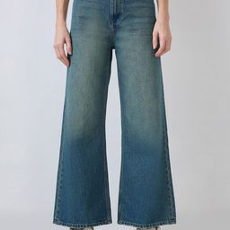 SPYKAR BELLA-WIDE Women Wide Leg High-Rise Heavy Fade Cotton Jeans-image-25