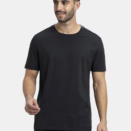 Jockey Men Solid Round Neck Pure Cotton T-shirt-image-92