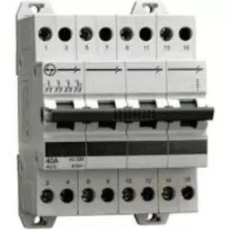 HPL 10kA 40A Double Pole Curve Techno Changeover Switch MCB TCODP25 image 2